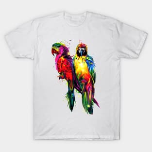 Rainbow Parrots T-Shirt